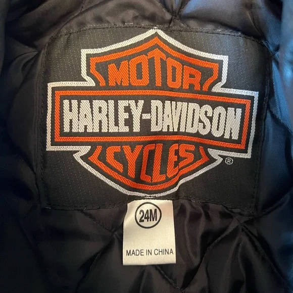 Harley Davidson Baby Girl 24 Months Motorcycle Jacket